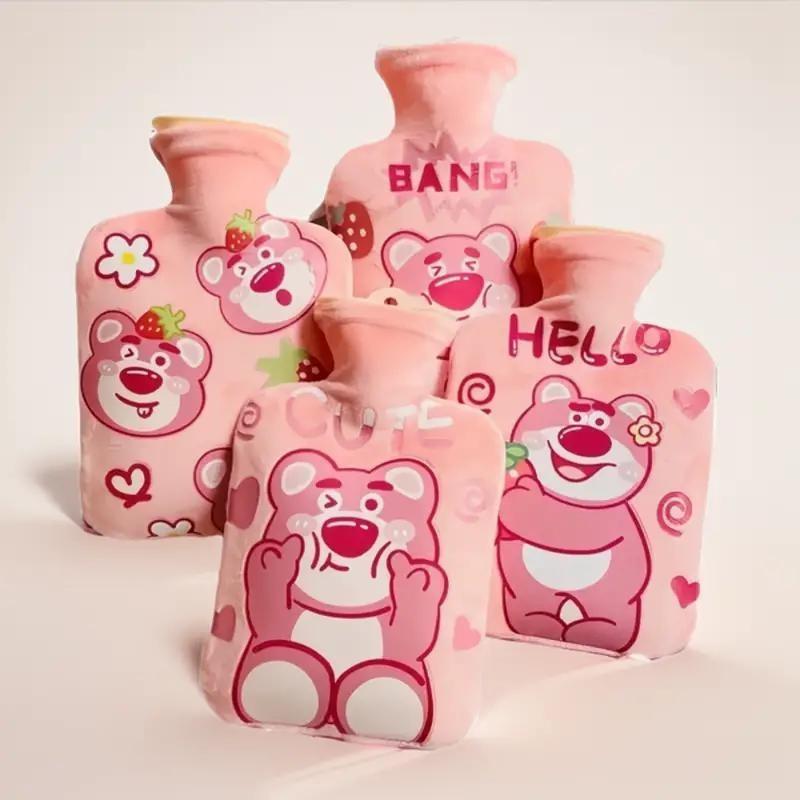 Túi Chườm Bụng Hình Gấu Dâu