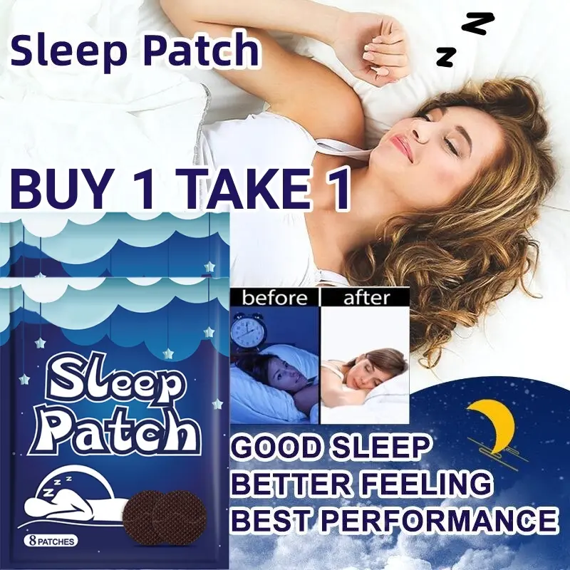 [BUY 1 TAKE 1] Sleep Patch Relieve Anxiety Stress Headache Sticker Improve Insomnia Sleep Quality
