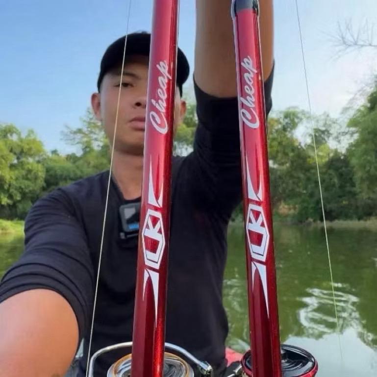 Cần câu chuyên Lure LK Hoà giá học sinh, sinh viên Cheap LK độ cứng MH khoen Fuji 1m98