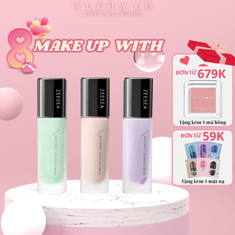 Kem lót ZEESEA dạng lỏng dưỡng ẩm da, chống nắng PA50+, Làm Sáng Da Che Khuyết Điểm 30g Trang Điểm Mỹ Phẩm Cosmetic Kem Nền