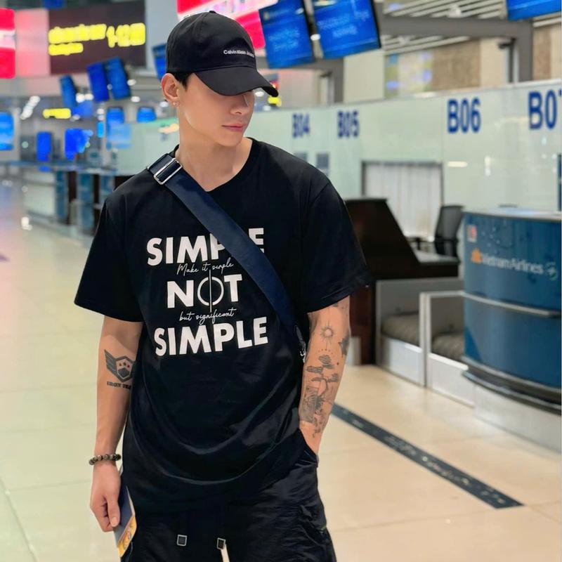 Simple not Simple_Áo Thun DÁNG RỘNG OVERSIZE - SIMPLE NOT SIMPLE 1