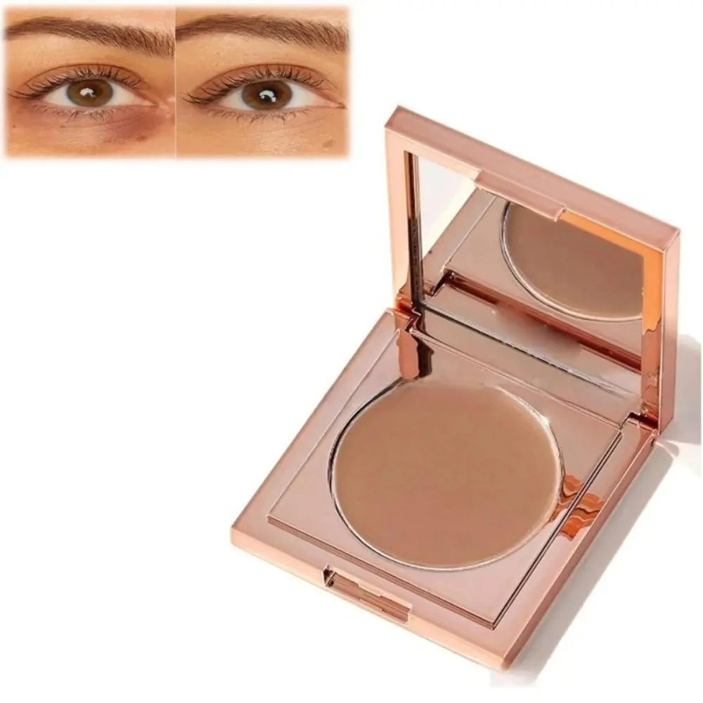 New Waterproof Colored Clay CC Undereye Corrector Long Lasting Moisturizing Eye Concealer Facial Makeup Cosmetics Under Eye Color Corrector for Concealing Dark Circles