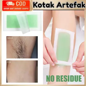5pcs Waxing Strip Hair Removal Strip Paper Wax Pencabut Bulu Ketiak /Rambut bibir/tangan/kaki