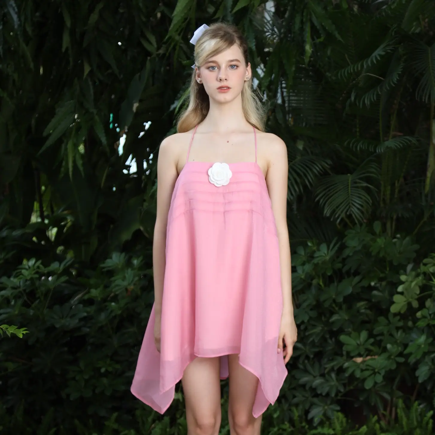 [ DÉ KAEN GOUT THIẾT KẾ ] ĐẦM THIẾT KẾ HAI DÂY PHỐI NƠ LƯNG SIÊU XINH - BABEI DRESS