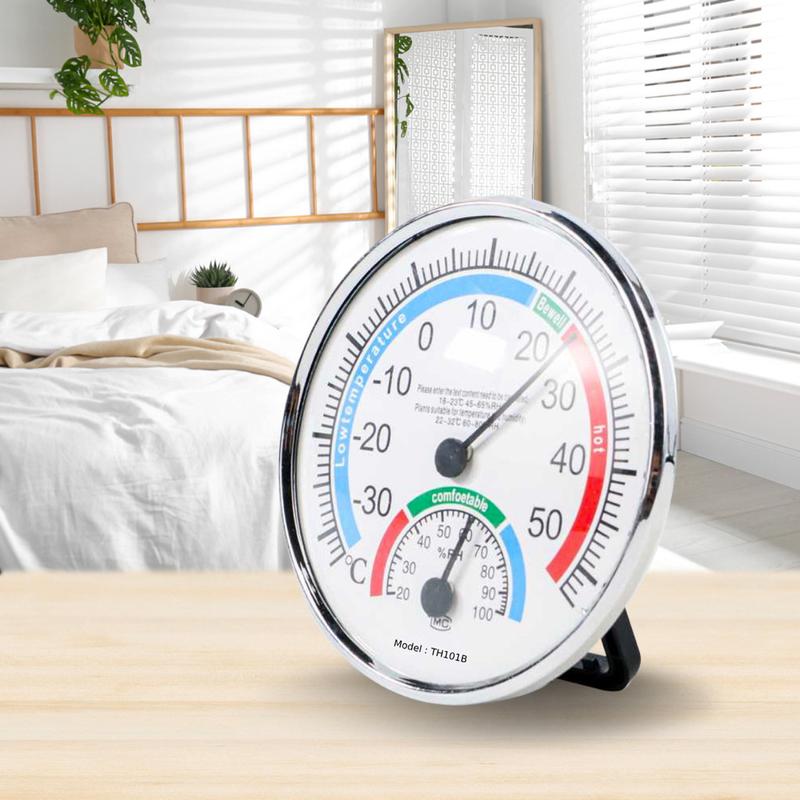 Taffware Analog Thermometer Hygrometer Temperature Humidity - TH101B Baterai Digital Jarum Pc Suhu Termometer 4