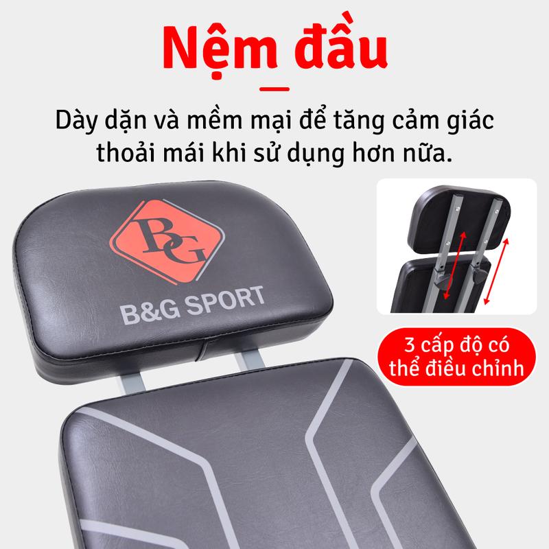 Product Introduction of (All MODEL)BG-Ghế Tạp Tạ ,Tập Bụng Đa Năng Cao Cấp (Đọc kỹ nội dung mô tả sản phẩm) Gym Tập Gym ghế  tập  tạ 19