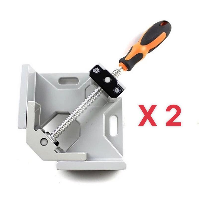 Combo 2 cái Eto kẹp góc vuông 90 độ loại 1 tay cầm bằng hợp kim nhôm cao cấp