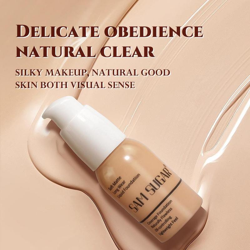 Long-lasting Moisturizing Foundation, Lightweight Concealer Foundation for Women & Girls 3