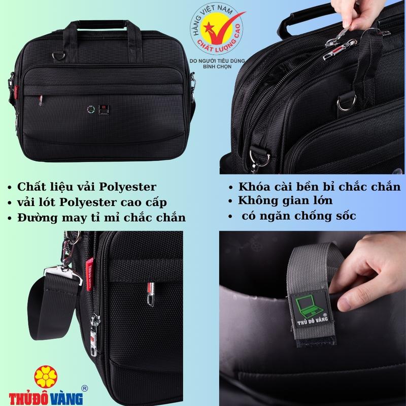 Cặp Ngang Công Sở Chính Hãng Thủ Đô Vàng Đi Làm, Đi Công Tác, Đi Du Lịch, Đi Học  - Túi Đeo Vai C194 C195 C196 C197 Bag 3
