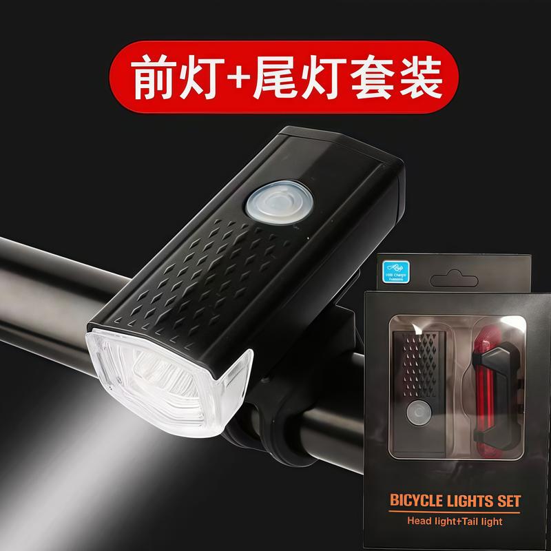Đèn Xe Đạp, Đèn Trước, Sạc USB, Đèn LED Độ Sáng Cao, Đi Xe Ban Đêm, Đèn Pha Xe Đạp Leo Núi, Thiết Bị Đi Kèm, Thích Hợp Cho Xe Đạp đèn  xe  đạp  fixed  gear 5