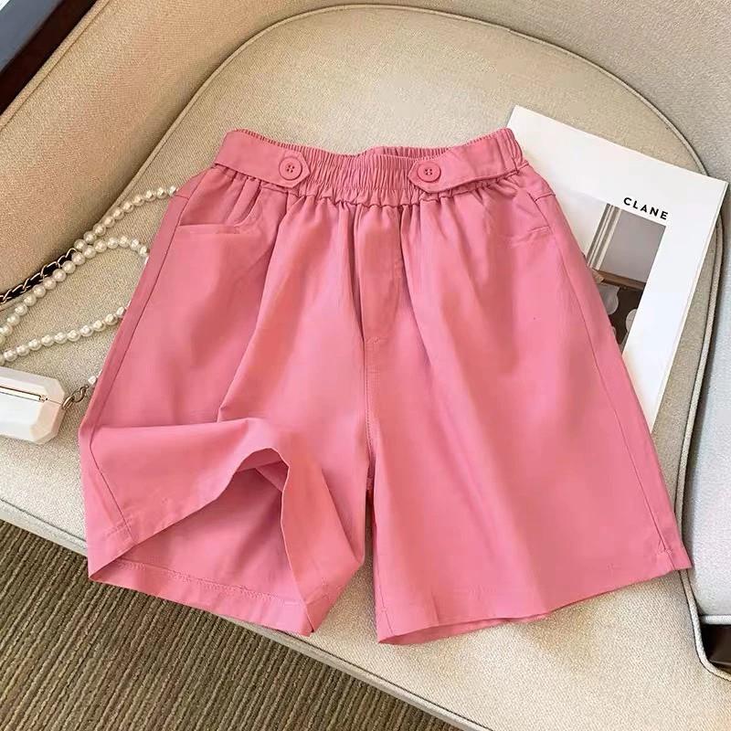 Product Introduction of Quần Short Nữ, Quần Đùi Kaki Lưng Chun Co Giãn Dễ Mặc ,nhiều màu cho chị em lựa chọn VA010 Nhung 2