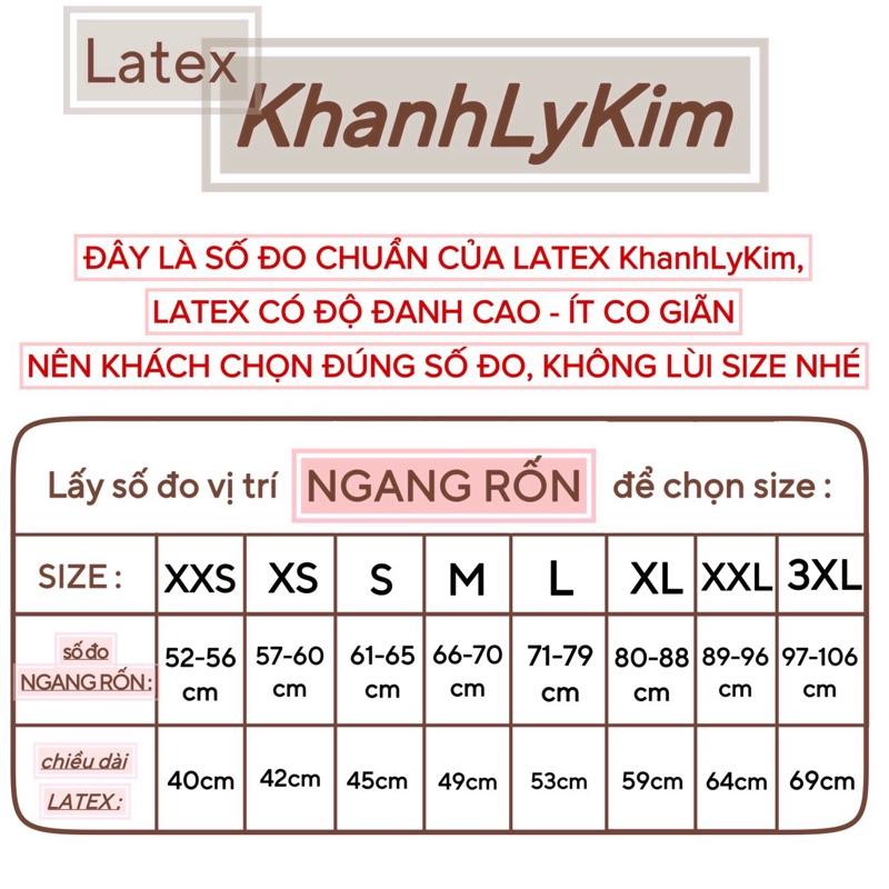 ĐAI LATEX 24cm ĐỊNH HÌNH EO, CHẤT LIỆU COTTON ÍT CO GIÃN, ĐỘ ĐANH CAO 1
