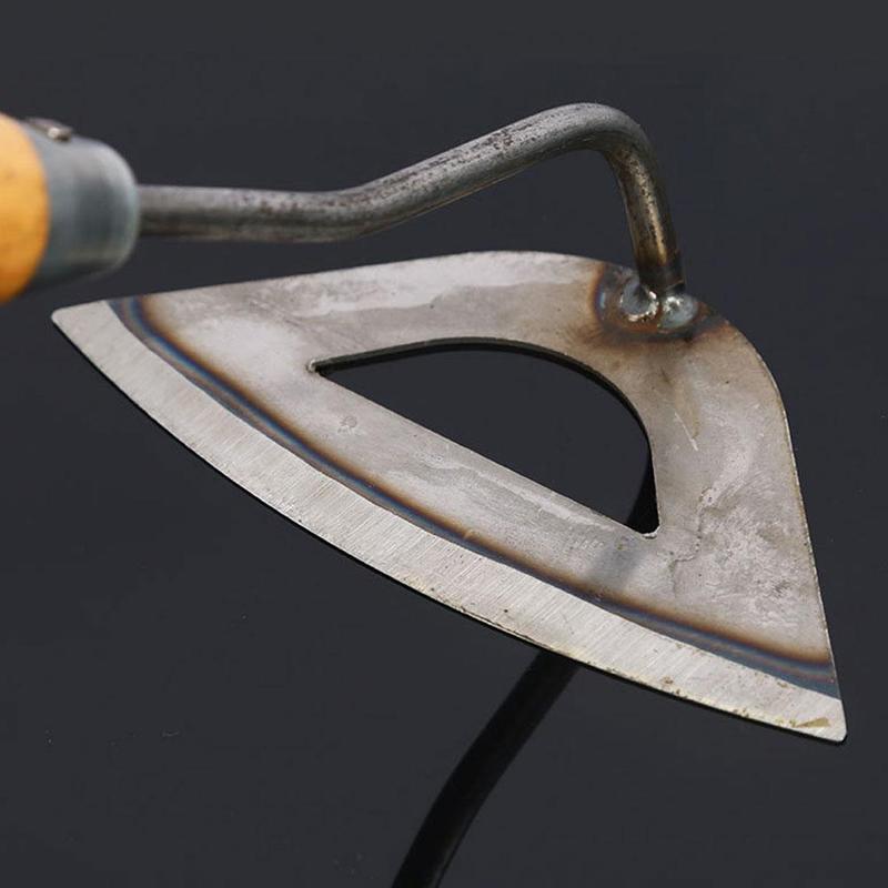 Product Introduction of Traditional Garden Hoe Handheld Weeding Garden Rake For Garden Gardening Tools Small Hoe Y9M7 31