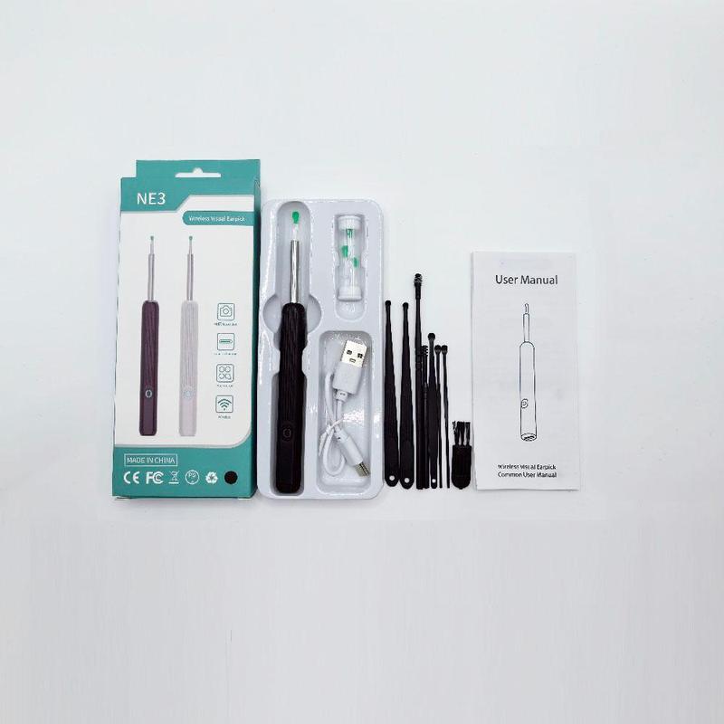 Smart Visual Ear Cleaner, Rechargeable Earwax Removal Tool, Lightweight Smart Visual Ear Pick, Multi-use Ear Cleaning Tool for Kids & Adults, Hygiene Products, Ear Canal Care Products, Birthday Gift 3