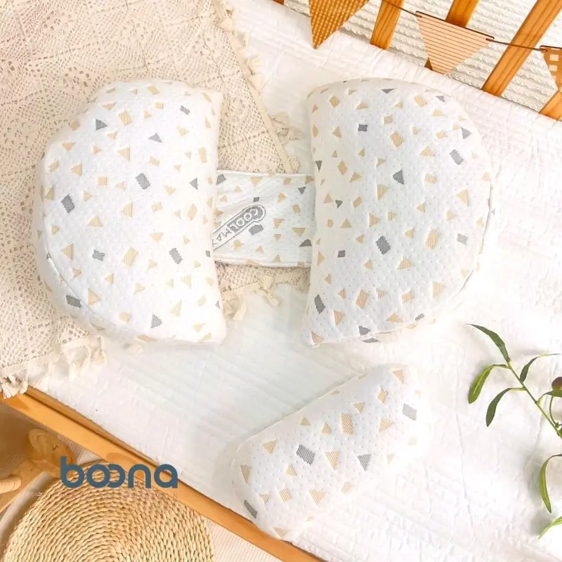 Gối bầu cánh tiên Boonna cho mẹ bầu Kem 2