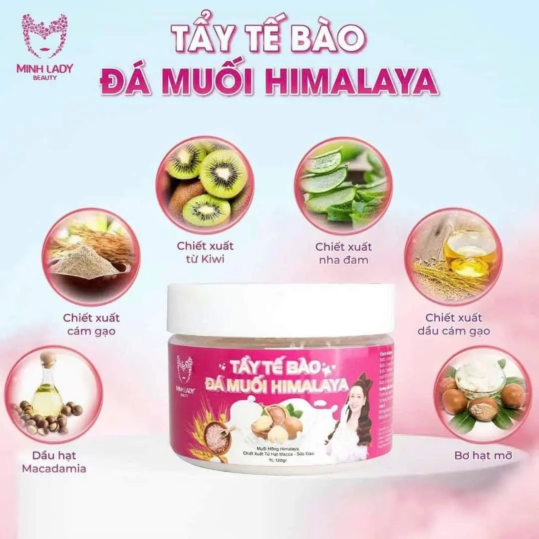 Tẩy Tế Bào Đá Muối_Minh Lady Beauty - Tái Tạo Cho Làn Da Săn Chắc