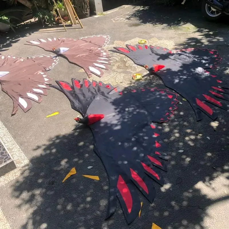 Layangan burung ukuran 2m  bongkar pasang 2