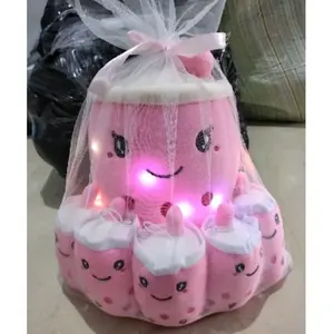 boneka beranak boba led free jaring Cewek Cowok Anak Dolls Toys terlaris