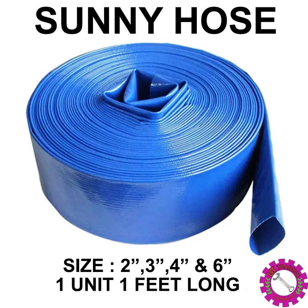 [READY STOCKS] SUNNY HOSE / BLUE HOSE / HEAVY DUTY BLUE REINFORCED HOSE / PAIP GETAH BIRU / RUBBER BLUE PIPE