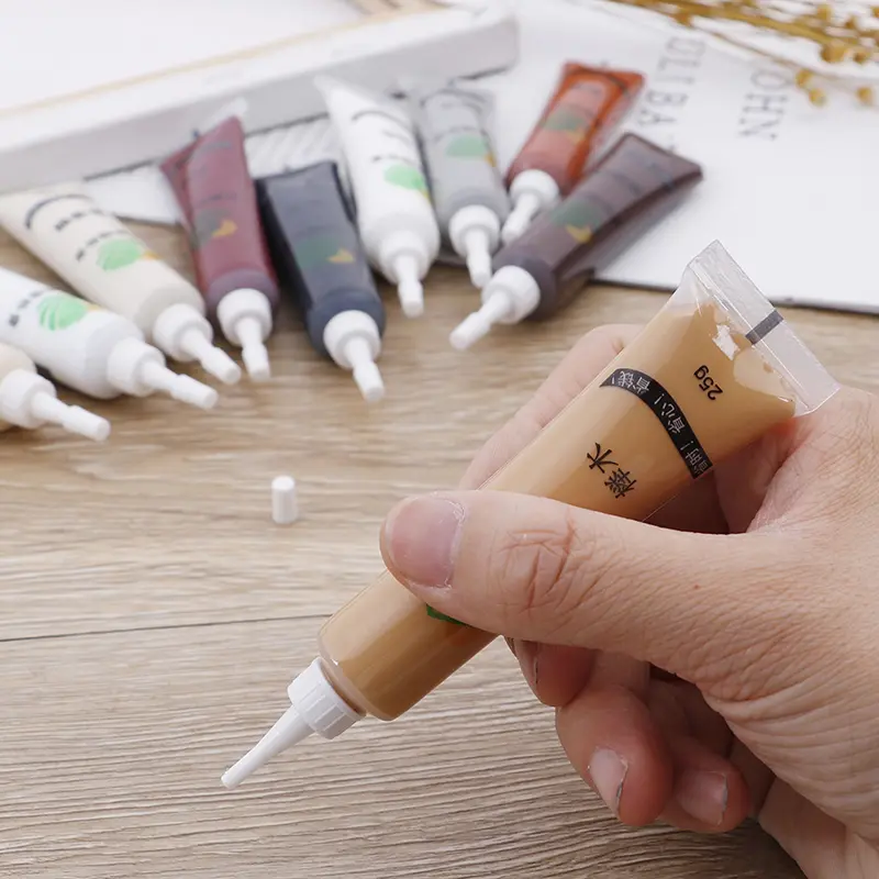 Sơn hoàn thiện, đồ Nội Thất bằng gỗ rắn, bút Phục Hồi dán màu sàn, sơn 5