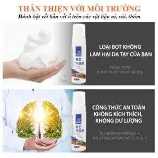 Bình Xịt Vệ Sinh Sofa LKB 200ml - Tẩy Sạch Vết Bẩn Sofa Vải, Dạ, Nhung, Rèm Cửa, Thảm, Ghế Ô Tô, Xe Hơi 2