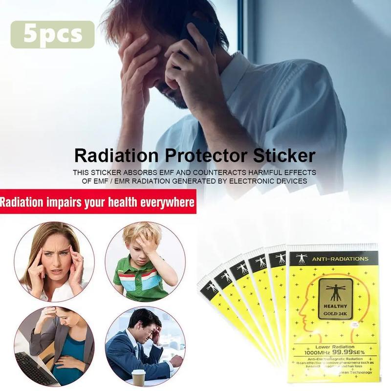 Product Introduction of 1/5PCS Anti EMF Radiation Protection Shield Sticker EMF Protection Cell Phone Anti Radiation Protector Neutralizer EMF 34