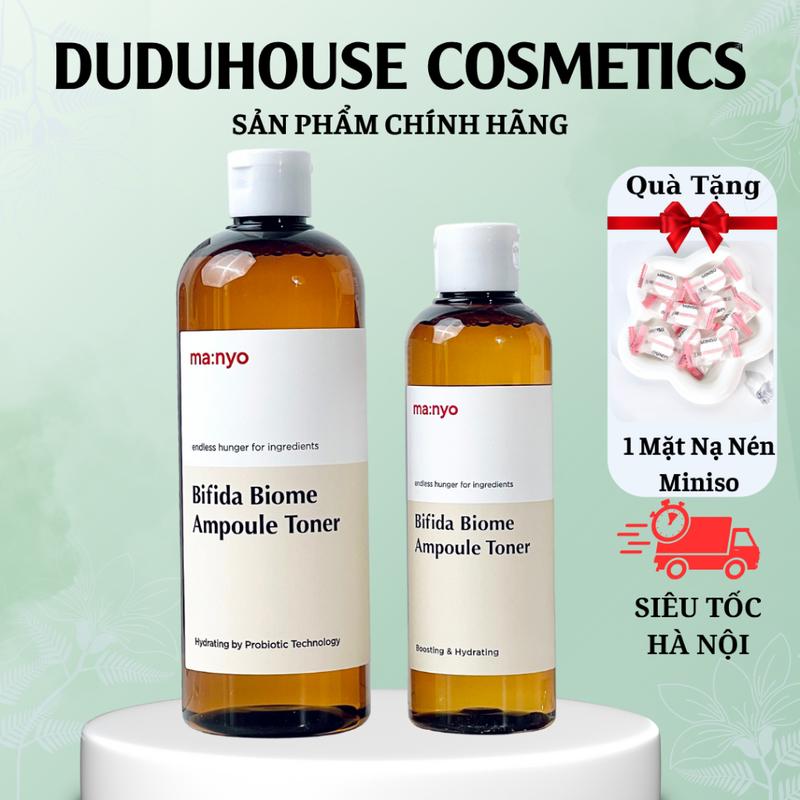 Nước Hoa Hồng ma:nyo Bifida Biome Ampoule Toner 400ml Làm Đẹp Da Skincare