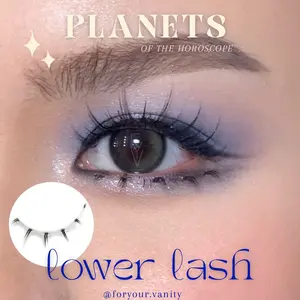 Bulu mata bawah— Planets of the Horoscope Collection For Your Vanity Lower lash manga lashes