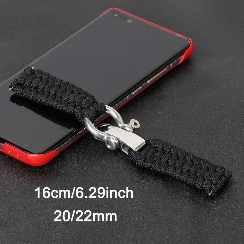 Hand-woven Paracord Nylon Rope Watch Band (Band Only), Watch Band for Samsung Galaxy Watch 3 4 5 6, Watch Band for Huawei Watch GT 4 2 3 46mm 1