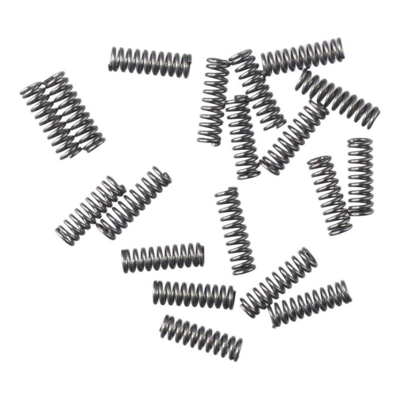 Lò xo thép lò xo, 10 cái, đường kính 3mm, hữu ích, màu đen, kích thước dây 0,5mm, lò xo hồi phục nén, thích hợp để sửa chữa cửa hàng và gia đình 0