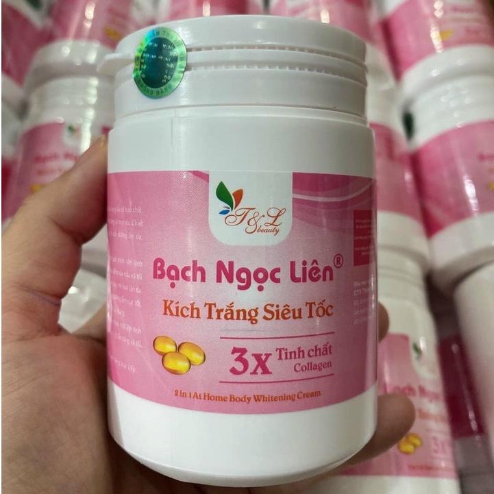 Kem Kích Trắng Siêu Tốc 3X Bạch Ngọc Liên Hồng 250g