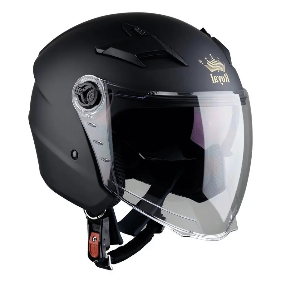 MŨ BẢO HIỂM TRÙM ĐẦU 2 KÍNH LÓT THÁO RỜI CHÍNH HÃNG ROYAL M268 Helmet