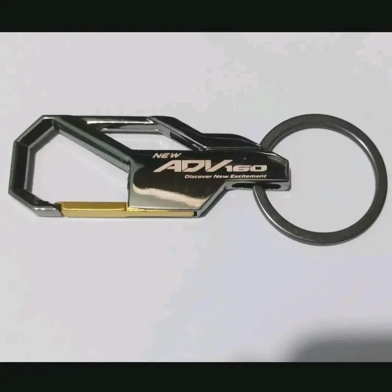 Gantungan Kunci Motor Beat Vario Scoopy Pcx Adv Supra x supra 125 Nmax Aerox Fazzio Pelapisan Logam Tas Chains  Key  Keychain  Stainless 3
