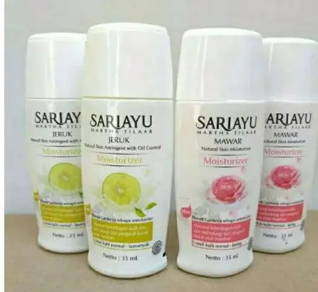 Sariayu Moisturizer#PELEMBAB SARIAYU#Sariayu Moisturizer Mawar#Sariayu Moisturizer Jeruk Mawar Berminyak 0