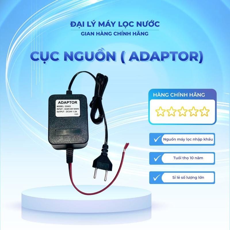 Nguồn Adapter cục nguồn cho máy lọc nước RO 24V sử dụng cho tất cả các máy lọc nước trên thị trường
