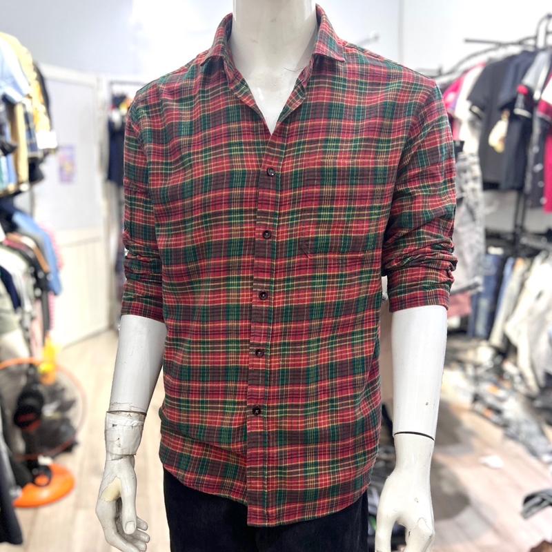 Áo  sơmi nam kẻ caro chất cotton dạ mềm  mịn  thoáng mát với form Slimfit ôm  vừa phải  mặc tôn dáng trẻ trung lịch thiệp Menswear Có Cổ Shirt sominam congso aonam depgiatot sơ sọc mi micaro 0