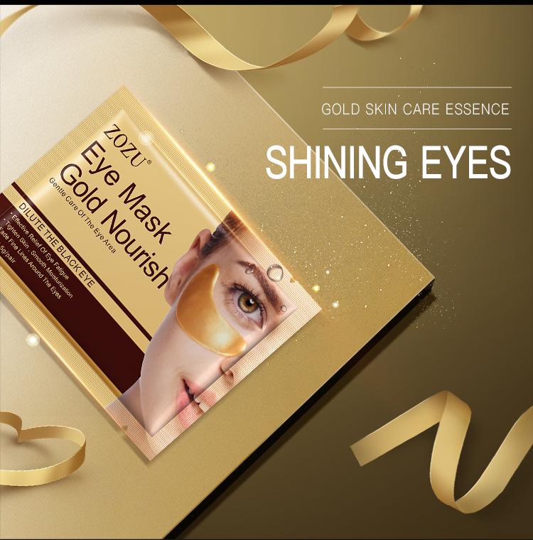 Product Introduction of ZOZU Gold Eye Mask Hydrating Nourishing Anti-Wrinkle Eye Mask 4