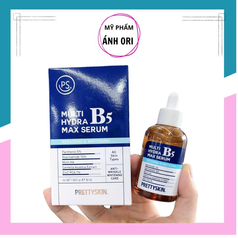 SERUM B5 PS.PRETTYSKIN DÀNH CHO DA DẦU LỌ 50ML Dưỡng Ẩm sáng da