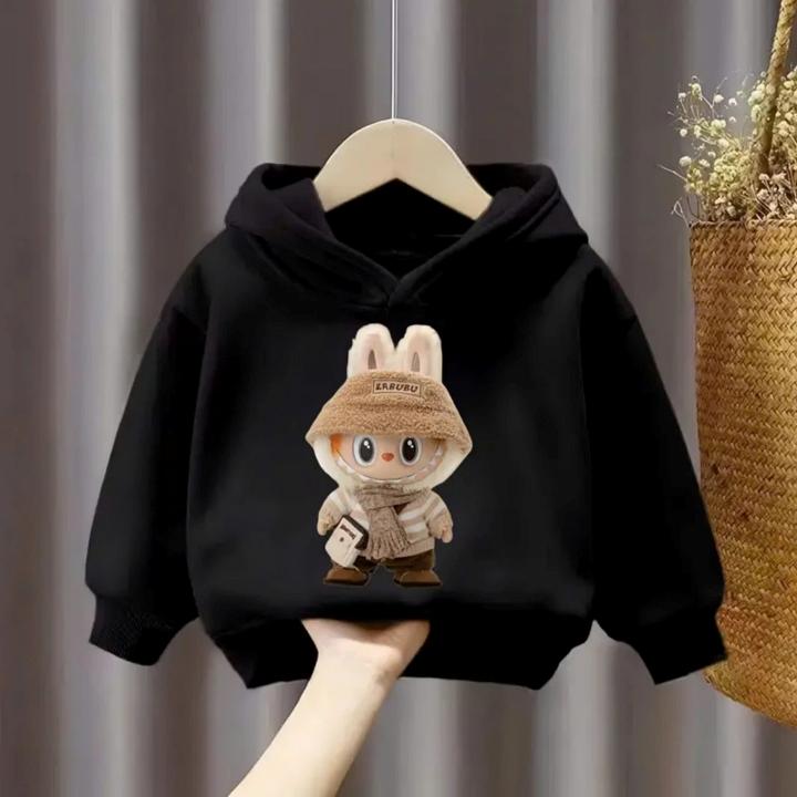 Áo Hoodie 8-30kg Cho Bé Chất Nỉ Dầy Ấm Áp In Hình Ngộ Nghĩnh aohoodie  chobetrai áo  hoodie 3