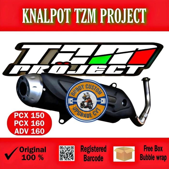 Knalpot TZM Project PCX 150 ADV - Knalpot TZM STD Non SS Pro ADV PCX - ADV 160 0