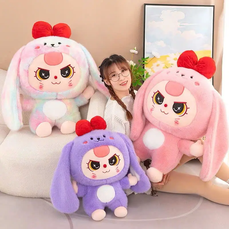 Gấu Bông Baby Three Hàng Cao Cấp- Lông Mềm Mịn , Gấu Xinh Xắn Phù Hợp Mọi Lứa Tuổi kt 30cm 3