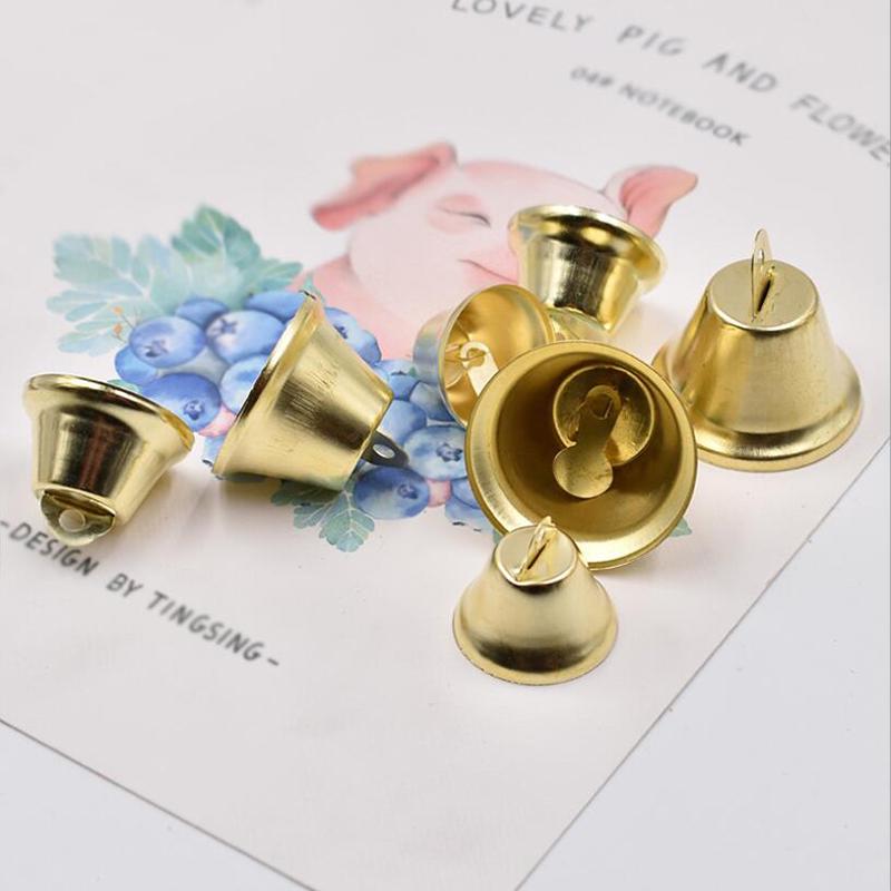Product Introduction of 10Pcs Small Jingle Bells  Bells Christmas Tree Party Decoration DIY Craft 25