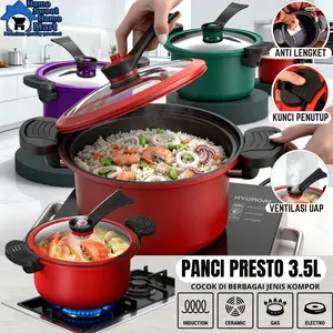 HSH COD Gratis Ongkir Panci Presto Ukuran 24cm Multifungsi