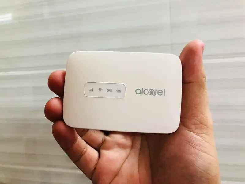 Bộ phát wifi 4g ALCATEL Mw40 150mbps pin dung lượng 1800 mAh – Viễn thông HDG 1