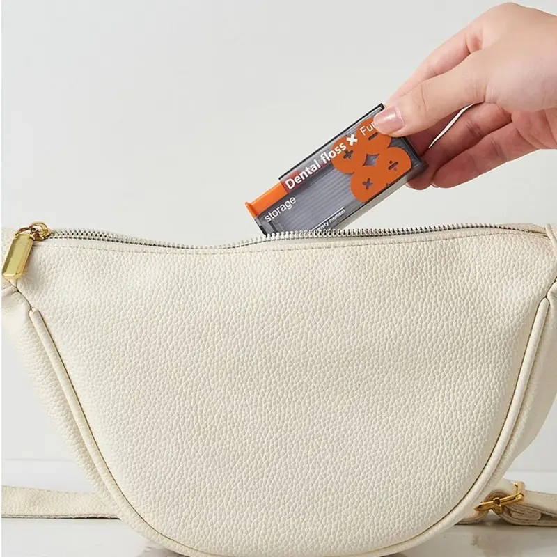 Hộp Đựng Chỉ Nha Khoa Di Động, Dụng Cụ Sắp Xếp Chỉ Nha Khoa Tự Động Chăm Sóc Vệ Sinh Răng Miệng Mới Với 10 Miếng, Dụng Cụ Phân Phối Chỉ Nha Khoa Tiện Lợi Cho Ngoài Trời Nữ Women 8