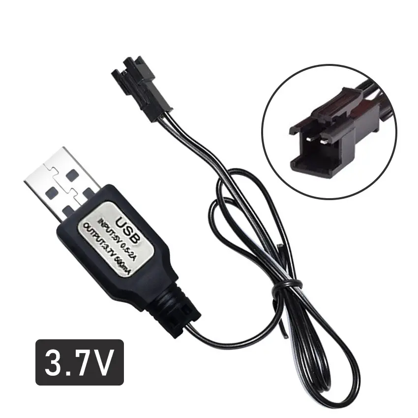 Pengisi Daya USB Universal untuk Mobil Remote Control Portable– 3.7V Voltase Stabil, Cocok Semua RC dengan Soket Sama 【KOSMEBLAB】