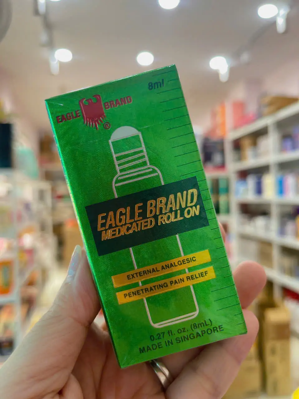 Dầu gió xanh dạng lăn 8ml - Mỹ