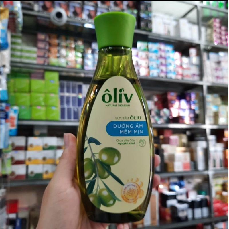Sữa tắm Oliv dưỡng ẩm mềm mịn, chứa dầu olive ng u yên chất 250ml