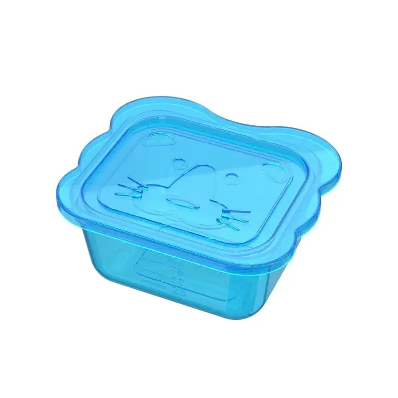 Hộp Trữ Đông ,Khay Trữ Đông Có Nắp 60ml Bảo Quản Đồ Ăn Dặm Cho Bé Goodbabyvn 6