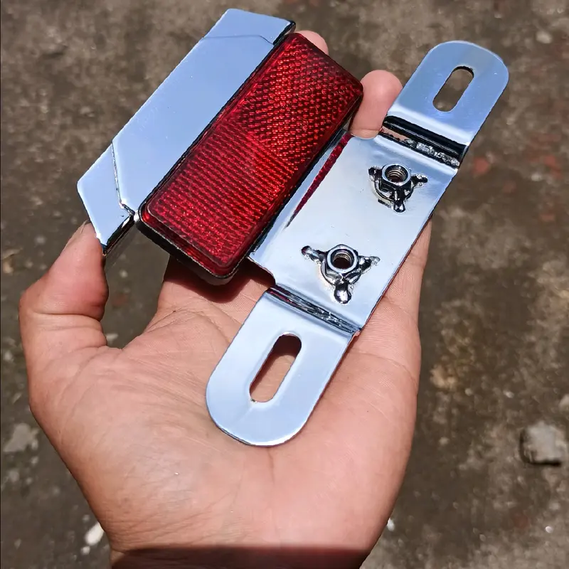0BRAKET BESI PANGKON DUDUKAN PLAT NOMER BELAKANG CROM CELUB .YAMAHA F1zr FIz F1z CRYPTON SIGMA VEGA R LAMA TERBAIK 1